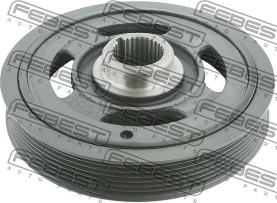 Febest HDS-K24A - Fulie curea, arbore cotit www.parts5.com