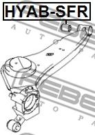 Febest HYAB-SFR - Bush of Control / Trailing Arm www.parts5.com