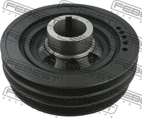 Febest MDS-2800DT - Koło pasowe, wał korbowy www.parts5.com