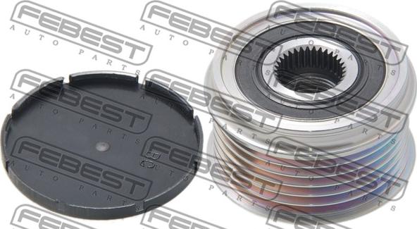 Febest MDSCW4W - Pulley, alternator, freewheel clutch parts5.com