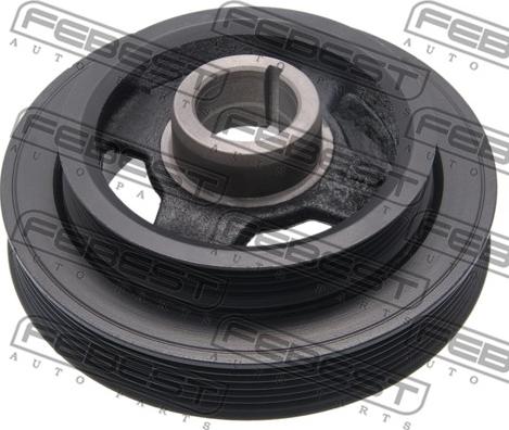 Febest NDS-VQ23 - Koło pasowe, wał korbowy www.parts5.com