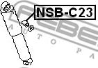 Febest NSB-C23 - Spacer Bush, shock absorber www.parts5.com