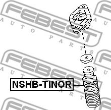 Febest NSHB-TINOR - Rubber Buffer, suspension www.parts5.com