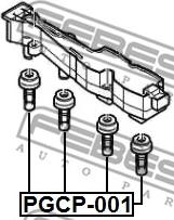 Febest PGCP-001 - Plug, coil www.parts5.com