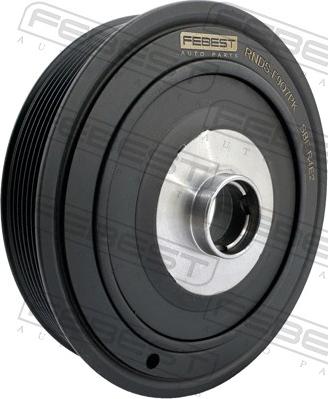 Febest RNDS-F9Q7PK - Koło pasowe, wał korbowy www.parts5.com