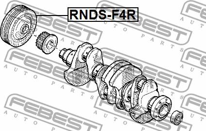 Febest RNDS-F4R - Jermenica,rocicna gred www.parts5.com