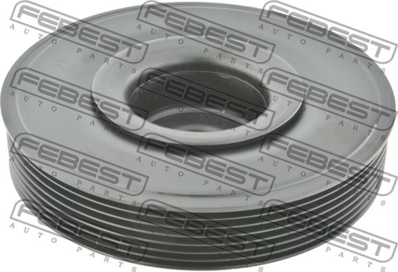 Febest RNDS-F4R - Koło pasowe, wał korbowy www.parts5.com