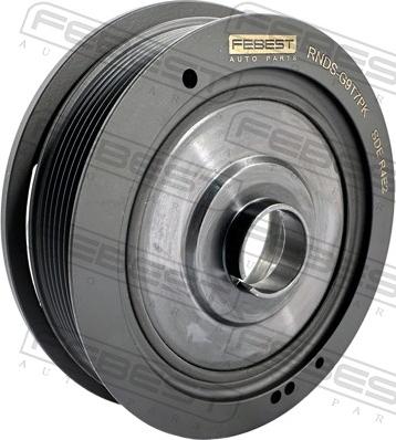 Febest RNDS-G9T7PK - Ремъчна шайба, колянов вал www.parts5.com