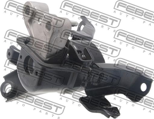 Febest TM-ZZE150RH - Подушка, опора, подвеска двигателя www.parts5.com