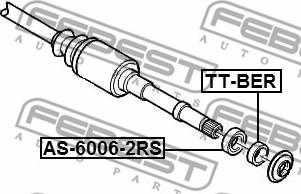 Febest TT-BER - Łożysko koła www.parts5.com