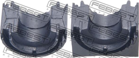 Febest VWSB-B7F - Casquillo del cojinete, estabilizador www.parts5.com