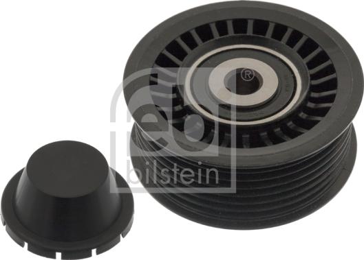 Febi Bilstein 49367 - Deflection / Guide Pulley, v-ribbed belt www.parts5.com