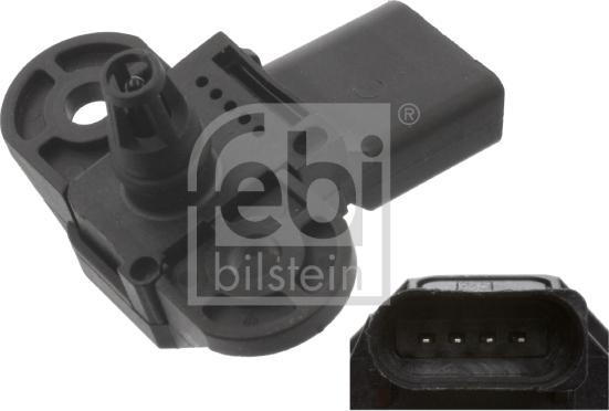 Febi Bilstein 45079 - Sensor, presión de sobrealimentación www.parts5.com