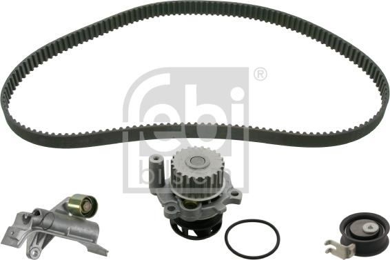 Febi Bilstein 45128 - Αντλία νερού + σετ οδοντωτού ιμάντα www.parts5.com