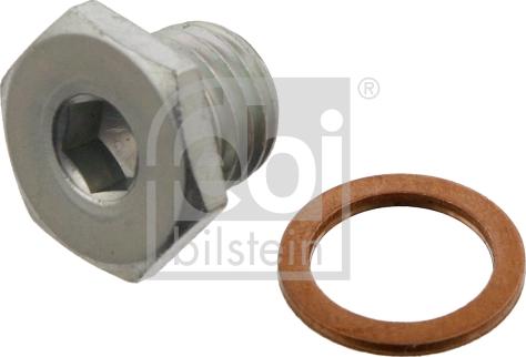 Febi Bilstein 48887 - Βιδωτή τάπα, λεκάνη λαδιού www.parts5.com