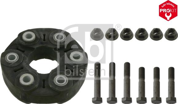 Febi Bilstein 43523 - Flexible disc, propshaft joint www.parts5.com