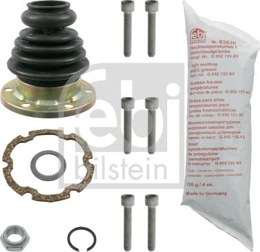 Febi Bilstein 03315 - Burduf cauciuc, articulatie planetara www.parts5.com