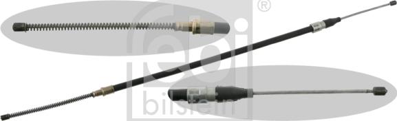 Febi Bilstein 14208 - Cable, parking brake www.parts5.com