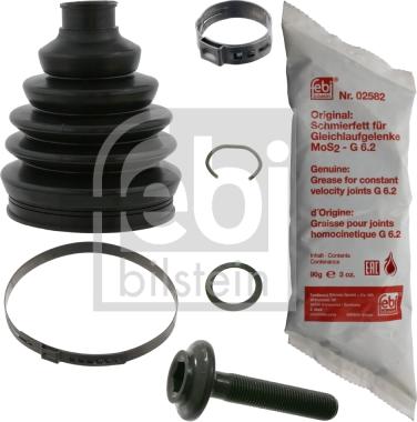 Febi Bilstein 15842 - Naborani mijeh, pogonsko vratilo www.parts5.com