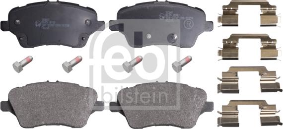 Febi Bilstein 16940 - Fékbetétkészlet, tárcsafék www.parts5.com