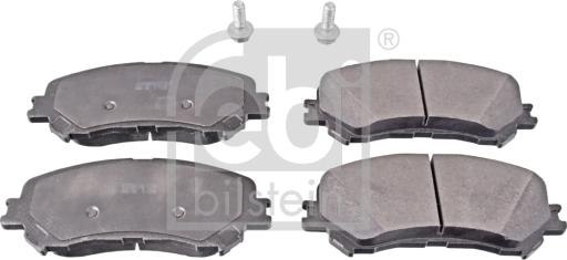 Febi Bilstein 16961 - Brake Pad Set, disc brake www.parts5.com