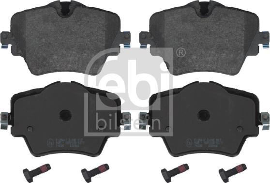 Febi Bilstein 16908 - Brake Pad Set, disc brake www.parts5.com