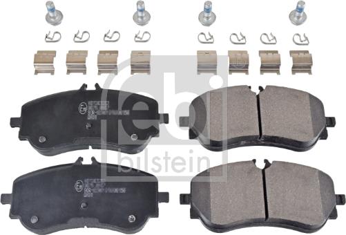 Febi Bilstein 16985 - Brake Pad Set, disc brake www.parts5.com