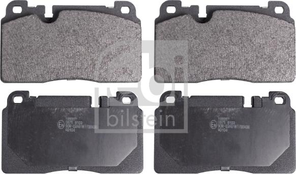 Febi Bilstein 16939 - Set placute frana,frana disc www.parts5.com