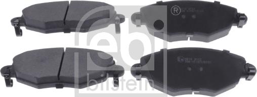 Febi Bilstein 16402 - Set placute frana,frana disc www.parts5.com