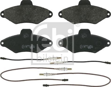 Febi Bilstein 16413 - Piduriklotsi komplekt,ketaspidur www.parts5.com