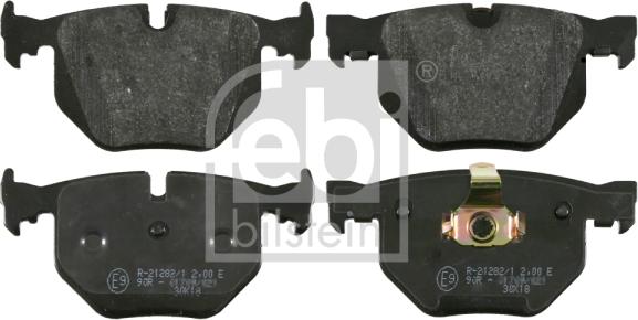 Febi Bilstein 16434 - Set placute frana,frana disc www.parts5.com