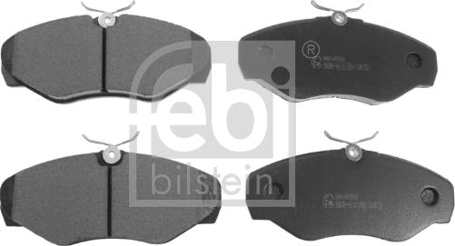 Febi Bilstein 16473 - Komplet kočnih obloga, disk kočnica www.parts5.com