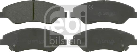 Febi Bilstein 16557 - Set placute frana,frana disc www.parts5.com