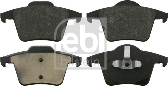 Febi Bilstein 16508 - Sada brzdových destiček, kotoučová brzda www.parts5.com