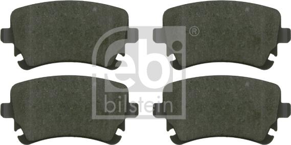 Febi Bilstein 16588 - Brake Pad Set, disc brake www.parts5.com