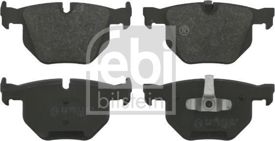 Febi Bilstein 16587 - Set placute frana,frana disc www.parts5.com