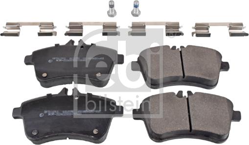 Febi Bilstein 16529 - Brake Pad Set, disc brake parts5.com