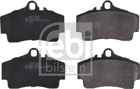 Febi Bilstein 16521 - Set placute frana,frana disc www.parts5.com