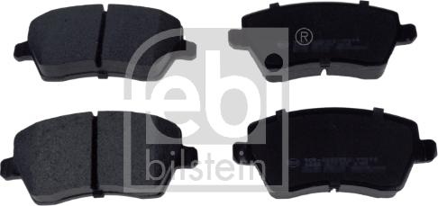 Febi Bilstein 16523 - Brake Pad Set, disc brake parts5.com