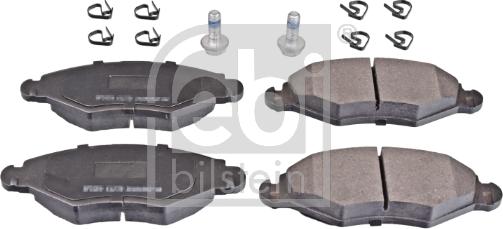 Febi Bilstein 16575 - Brake Pad Set, disc brake www.parts5.com