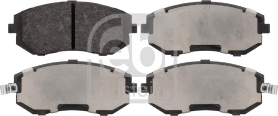 Febi Bilstein 16643 - Brake Pad Set, disc brake www.parts5.com