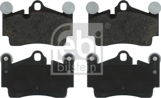 Febi Bilstein 16619 - Brake Pad Set, disc brake www.parts5.com