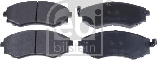 Febi Bilstein 16681 - Brake Pad Set, disc brake www.parts5.com