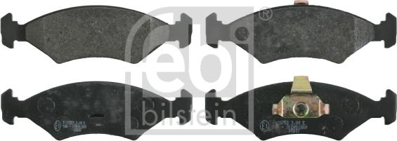 Febi Bilstein 16040 - Brake Pad Set, disc brake parts5.com