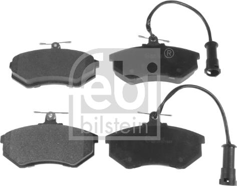 Febi Bilstein 16066 - Kit de plaquettes de frein, frein à disque www.parts5.com