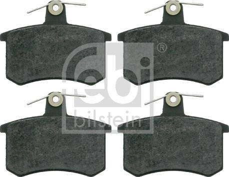 Febi Bilstein 16142 - Brake Pad Set, disc brake www.parts5.com