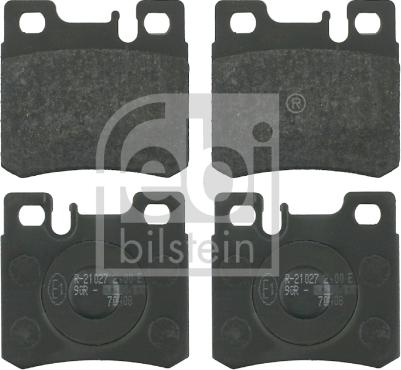 Febi Bilstein 16153 - Set placute frana,frana disc www.parts5.com