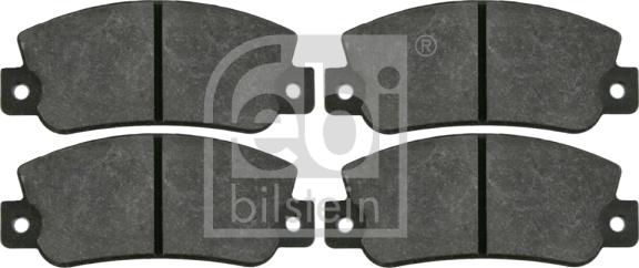 Febi Bilstein 16168 - Set placute frana,frana disc www.parts5.com