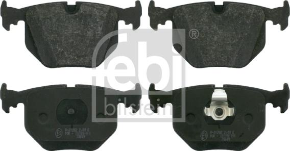 Febi Bilstein 16175 - Set placute frana,frana disc www.parts5.com