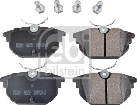 Febi Bilstein 16172 - Sada brzdových destiček, kotoučová brzda www.parts5.com